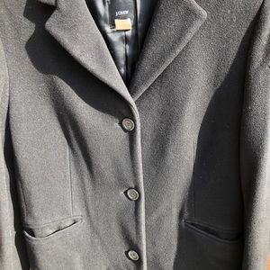 J Crew Black Coat